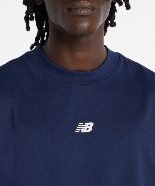 NEW BALANCE(ニューバランス)の「スリーブレスTシャツ(Tシャツ/カットソー・メンズ・ネイビー/サックスブルー/ブラック/オフホワイト・XX-LARGE/X-LARGE/LARGE/MEDIUM/SMALL)」の11枚目の写真
