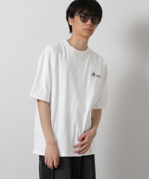 LAKOLE(ラコレ)の「BACKヒゲオジTEE / 647926(Tシャツ/カットソー・メンズ・ホワイト/ライトグレー/ライトブルー・LARGE/MEDIUM)」の6枚目の写真