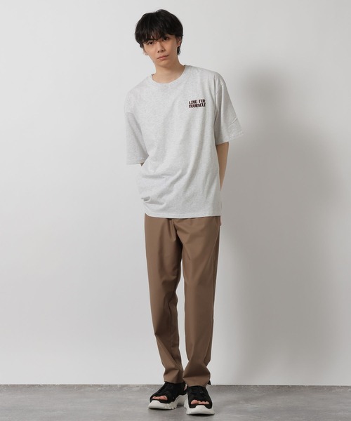 LAKOLE(ラコレ)の「BACKヒゲオジTEE / 647926(Tシャツ/カットソー・メンズ・ホワイト/ライトグレー/ライトブルー・LARGE/MEDIUM)」の7枚目の写真