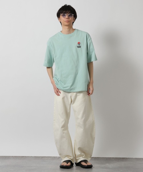 LAKOLE(ラコレ)の「BACKヒゲオジTEE / 647926(Tシャツ/カットソー・メンズ・ホワイト/ライトグレー/ライトブルー・LARGE/MEDIUM)」の10枚目の写真