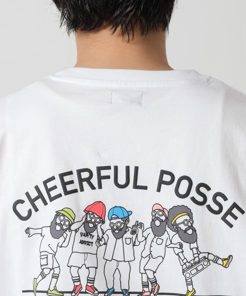 LAKOLE(ラコレ)の「BACKヒゲオジTEE / 647926(Tシャツ/カットソー・メンズ・ホワイト/ライトグレー/ライトブルー・LARGE/MEDIUM)」の19枚目の写真