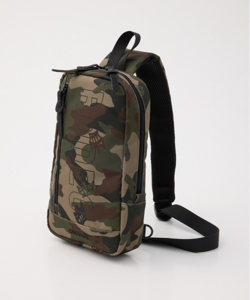 RODEO CROWNS WIDE BOWL（ロデオクラウンズワイドボウル）の「ロゴワンショルダーバッグ（ショルダーバッグ・メンズ・ブラック/カモフラージュ・FREE）」の9枚目の写真