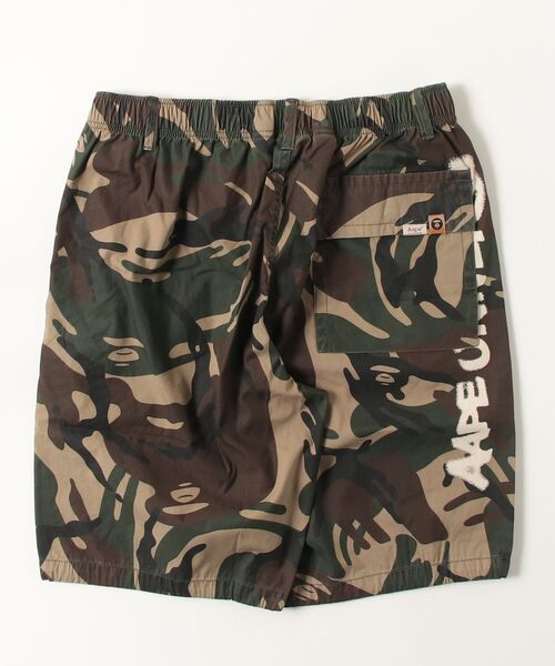 AAPE BY A BATHING APE（エーエイプバイアベイシングエイプ）の「AAPE MAIN WOVEN SHORTS(camouflage)（その他パンツ・メンズ・グリーン系その他2/ブラック系その他・LARGE/X-LARGE/MEDIUM/SMALL）」の11枚目の写真