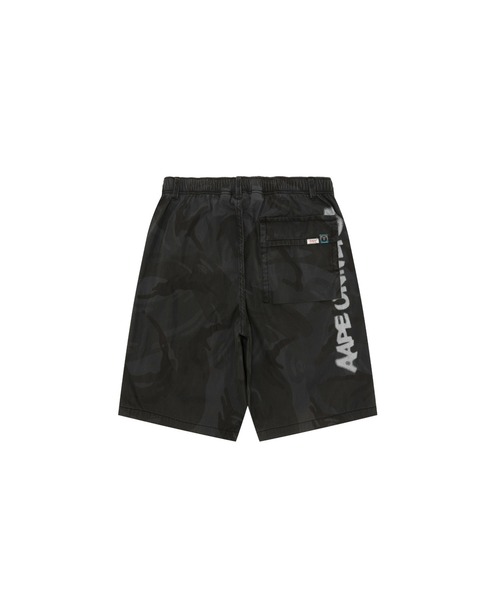 AAPE BY A BATHING APE（エーエイプバイアベイシングエイプ）の「AAPE MAIN WOVEN SHORTS(camouflage)（その他パンツ・メンズ・グリーン系その他2/ブラック系その他・LARGE/X-LARGE/MEDIUM/SMALL）」の3枚目の写真