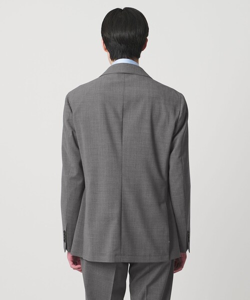 UNITED ARROWS(ユナイテッドアローズ)の「トロピカル シングル 3ボタン テーラードジャケット COMFORT EASY‐MODEL 2WAYストレッチ 撥水(テーラードジャケット・メンズ・グレー系/ネイビー・50/48/46)」の9枚目の写真