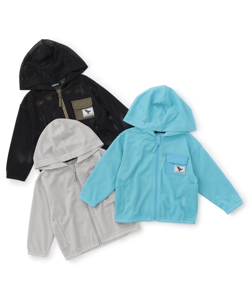 kladskap(クレードスコープ)の「マルチポケットパーカ(パーカー・キッズ・ブラック/グレー/ターコイズブルー・M(100-110cm)/S(80-90cm)/L(120-130cm))」の9枚目の写真