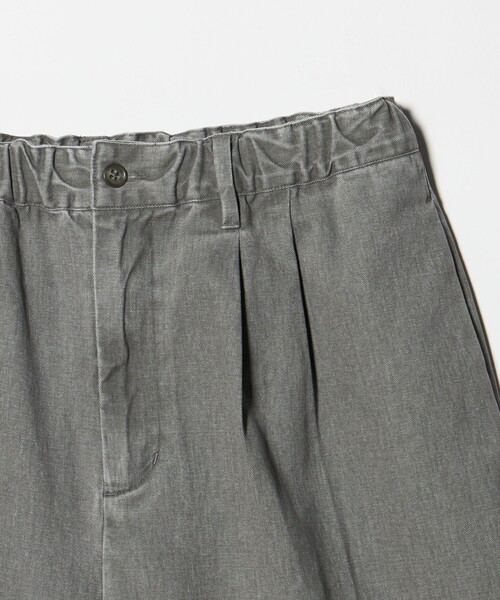 CITEN(シテン)の「<CITEN>ウォッシュツイル2プリーツショートパンツ(その他パンツ・メンズ・ダークグレー/ベージュ・L/M)」の19枚目の写真