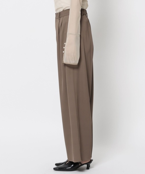 mysty woman（ミスティウーマン）の「【WEB限定】オケージョンビスチェパンツSET UP ドレス667613（パンツドレス・レディース・グレイッシュベージュ/ブラック系その他・FREE）」の15枚目の写真