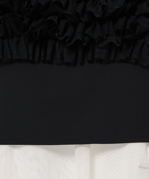 mysty woman（ミスティウーマン）の「【WEB限定】オケージョンビスチェパンツSET UP ドレス667613（パンツドレス・レディース・グレイッシュベージュ/ブラック系その他・FREE）」の20枚目の写真