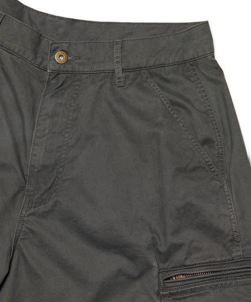 NOMANUAL（NOMANUAL）の「WASHED CARGO SHORTS - WASHED BLACK（その他パンツ・レディース・その他・LARGE/MEDIUM/SMALL/X-LARGE）」の5枚目の写真