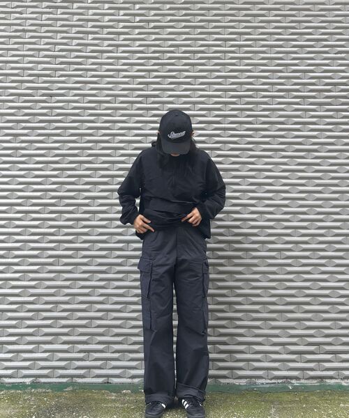 KALAPATTHAR(カラパタール)の「MINI BAG DOUBLE POCKET WIDE PANTS - CHARCOAL(その他パンツ・メンズ・その他・LARGE/MEDIUM)」の6枚目の写真