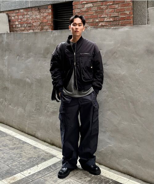 KALAPATTHAR(カラパタール)の「MINI BAG DOUBLE POCKET WIDE PANTS - CHARCOAL(その他パンツ・メンズ・その他・LARGE/MEDIUM)」の13枚目の写真