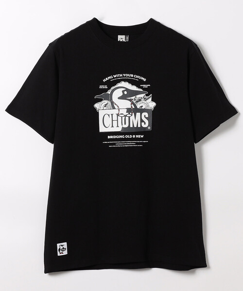 FREAK'S STORE(フリークスストア)の「限定展開 CHUMS/チャムス オールド&ニューブービーTシャツ / Old & New Booby T-Shirt(Tシャツ/カットソー・メンズ・ベージュ/ネイビー/ブラック/ホワイト・X-LARGE/LARGE/MEDIUM/SMALL)」の2枚目の写真