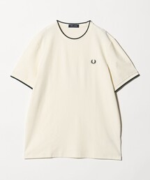 ＜FRED PERRY＞クレープ ピケ 半袖 Tシャツ