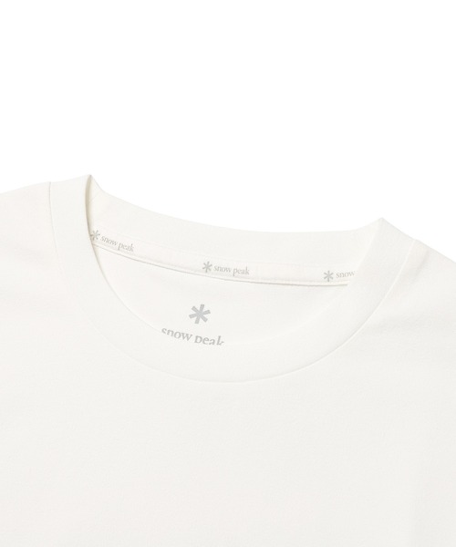 Snow Peak(スノーピーク)の「Snow Peak / Quick-Dry Women's Basic S/S T クイックドライ レディース ベーシック S/S T シャツ 海外限定(Tシャツ/カットソー・レディース・ミント/ブラウン/オフホワイト/ブラック・S/M/L)」の21枚目の写真