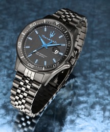 「Maserati/マセラティ」スフィーダ - 44ｍｍ ダークガン ダイヤル ダークガン ブレスレット
