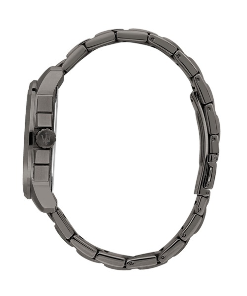 Maserati(マセラティ)の「「Maserati/マセラティ」スクセッソ - 42mm クロノ ダークガン ダイヤル ダークガン ブレスレット(アナログ腕時計・メンズ・ガンメタ・42mm)」の3枚目の写真
