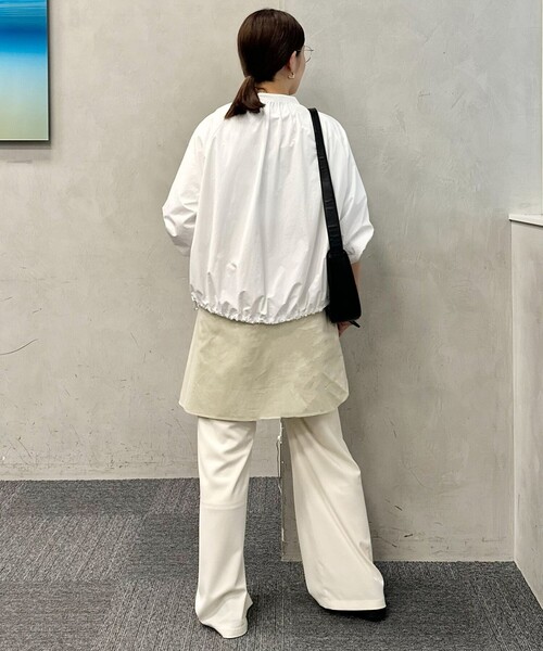 UNFILO(アンフィーロ)の「【VERY掲載】My everyday UVカットブルゾン(ブルゾン・レディース・ホワイト系/ベージュ系/スカイブルー系/ブラック系・SMALL/MEDIUM/LARGE)」の9枚目の写真