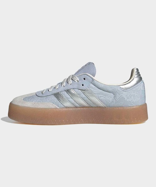 adidas（アディダス）の「SAMBAE W / 厚底スニーカー / アディダスオリジナルス adidas Originals（スニーカー・レディース・ブルー・22.0cm/22.5cm/23.0cm/25.5cm/26.0cm/26.5cm/27.0cm/23.5cm/24.0cm/24.5cm/25.0cm）」の2枚目の写真