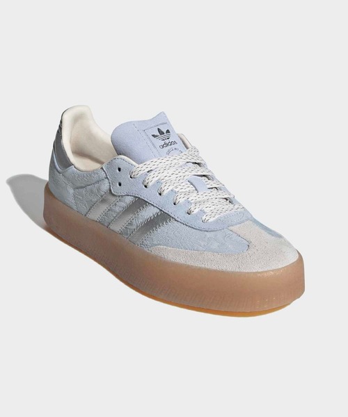 adidas（アディダス）の「SAMBAE W / 厚底スニーカー / アディダスオリジナルス adidas Originals（スニーカー・レディース・ブルー・22.0cm/22.5cm/23.0cm/25.5cm/26.0cm/26.5cm/27.0cm/23.5cm/24.0cm/24.5cm/25.0cm）」の4枚目の写真