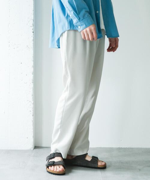 URBAN RESEARCH DOORS(アーバンリサーチドアーズ)の「リネンライクイージートラウザー(その他パンツ・メンズ・オフホワイト/グリーン/チャコールグレー/グレー・X-LARGE/SMALL/LARGE/MEDIUM)」の5枚目の写真