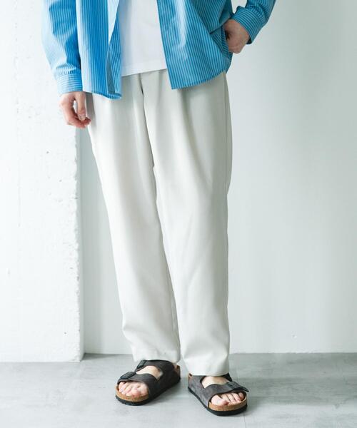 URBAN RESEARCH DOORS(アーバンリサーチドアーズ)の「リネンライクイージートラウザー(その他パンツ・メンズ・オフホワイト/グリーン/チャコールグレー/グレー・X-LARGE/SMALL/LARGE/MEDIUM)」の7枚目の写真