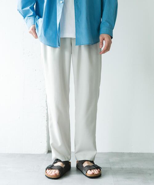 URBAN RESEARCH DOORS(アーバンリサーチドアーズ)の「リネンライクイージートラウザー(その他パンツ・メンズ・オフホワイト/グリーン/チャコールグレー/グレー・X-LARGE/SMALL/LARGE/MEDIUM)」の8枚目の写真