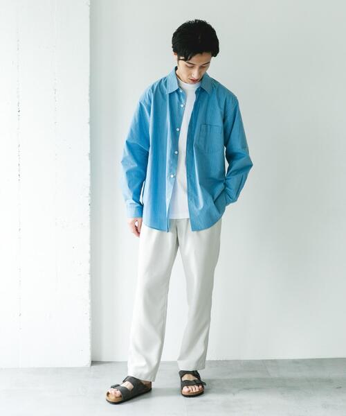 URBAN RESEARCH DOORS(アーバンリサーチドアーズ)の「リネンライクイージートラウザー(その他パンツ・メンズ・オフホワイト/グリーン/チャコールグレー/グレー・X-LARGE/SMALL/LARGE/MEDIUM)」の13枚目の写真