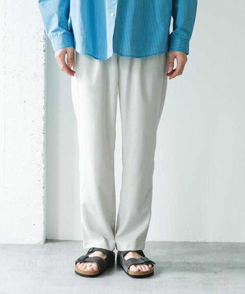 URBAN RESEARCH DOORS(アーバンリサーチドアーズ)の「リネンライクイージートラウザー(その他パンツ・メンズ・オフホワイト/グリーン/チャコールグレー/グレー・X-LARGE/SMALL/LARGE/MEDIUM)」の15枚目の写真
