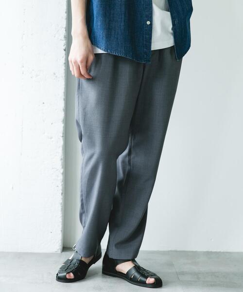URBAN RESEARCH DOORS(アーバンリサーチドアーズ)の「リネンライクイージートラウザー(その他パンツ・メンズ・オフホワイト/グリーン/チャコールグレー/グレー・X-LARGE/SMALL/LARGE/MEDIUM)」の20枚目の写真