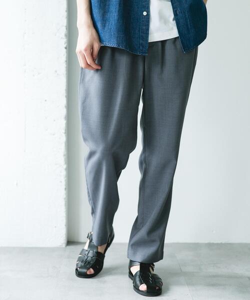 URBAN RESEARCH DOORS(アーバンリサーチドアーズ)の「リネンライクイージートラウザー(その他パンツ・メンズ・オフホワイト/グリーン/チャコールグレー/グレー・X-LARGE/SMALL/LARGE/MEDIUM)」の21枚目の写真
