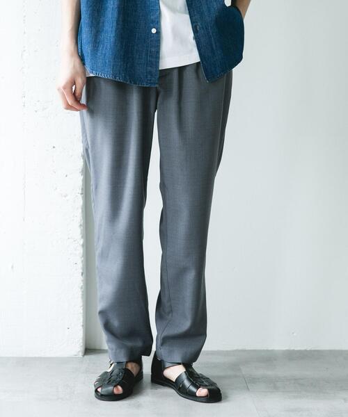 URBAN RESEARCH DOORS(アーバンリサーチドアーズ)の「リネンライクイージートラウザー(その他パンツ・メンズ・オフホワイト/グリーン/チャコールグレー/グレー・X-LARGE/SMALL/LARGE/MEDIUM)」の22枚目の写真