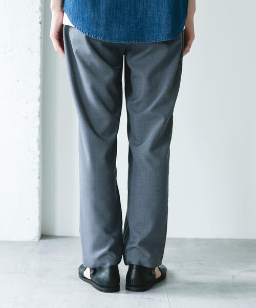 URBAN RESEARCH DOORS（アーバンリサーチドアーズ）の「リネンライクイージートラウザー（その他パンツ・メンズ・オフホワイト/グリーン/チャコールグレー/グレー・X-LARGE/SMALL/LARGE/MEDIUM）」の5枚目の写真