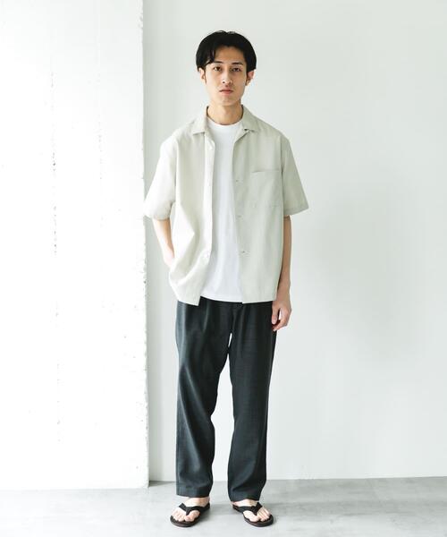 URBAN RESEARCH DOORS（アーバンリサーチドアーズ）の「リネンライクイージートラウザー（その他パンツ・メンズ・オフホワイト/グリーン/チャコールグレー/グレー・X-LARGE/SMALL/LARGE/MEDIUM）」の11枚目の写真