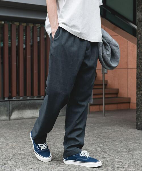 URBAN RESEARCH DOORS（アーバンリサーチドアーズ）の「リネンライクイージートラウザー（その他パンツ・メンズ・オフホワイト/グリーン/チャコールグレー/グレー・X-LARGE/SMALL/LARGE/MEDIUM）」の15枚目の写真