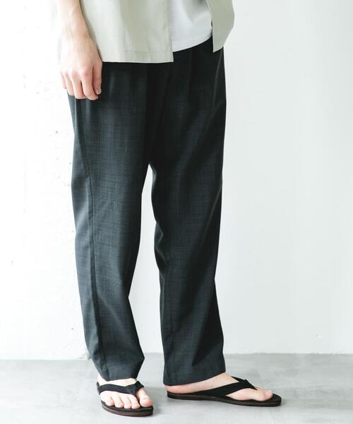 URBAN RESEARCH DOORS（アーバンリサーチドアーズ）の「リネンライクイージートラウザー（その他パンツ・メンズ・オフホワイト/グリーン/チャコールグレー/グレー・X-LARGE/SMALL/LARGE/MEDIUM）」の20枚目の写真
