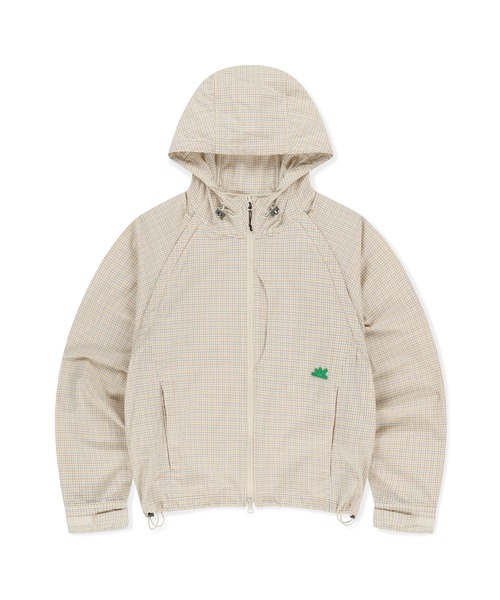SUNLOVE(サンラブ)の「2Way Hooded Jacket(マウンテンパーカー・レディース・アイボリー/チャコール・L/XL)」の3枚目の写真