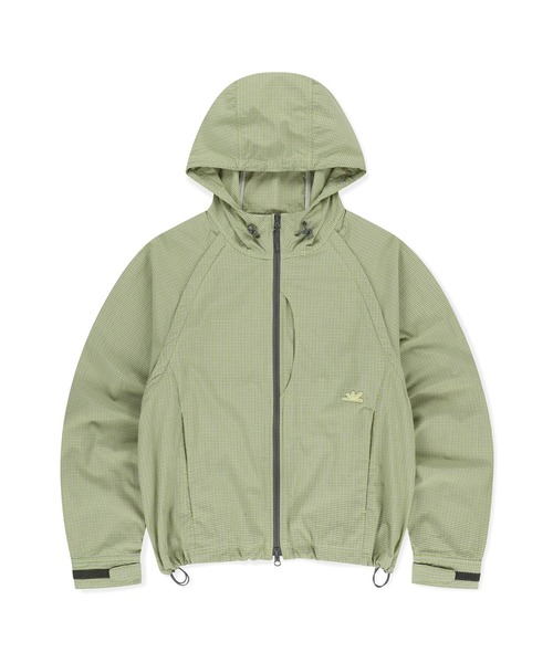 SUNLOVE(サンラブ)の「2Way Hooded Jacket(マウンテンパーカー・レディース・アイボリー/チャコール・L/XL)」の5枚目の写真