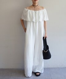 LOUNGEDRESS（ラウンジドレス）の「アシメリブフレンチワンピース