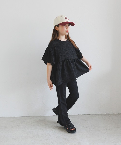 BAYFLOW（ベイフロー）の「[セットアップで着用可能☆]楊柳フレアパンツ(KIDS)（その他パンツ・キッズ・ブラウン/ブラック・110cm/130cm/150cm）」の22枚目の写真