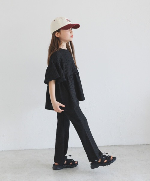 BAYFLOW（ベイフロー）の「[セットアップで着用可能☆]楊柳フレアパンツ(KIDS)（その他パンツ・キッズ・ブラウン/ブラック・110cm/130cm/150cm）」の20枚目の写真