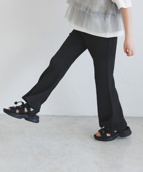 BAYFLOW（ベイフロー）の「[セットアップで着用可能☆]楊柳フレアパンツ(KIDS)（その他パンツ・キッズ・ブラウン/ブラック・110cm/130cm/150cm）」の15枚目の写真