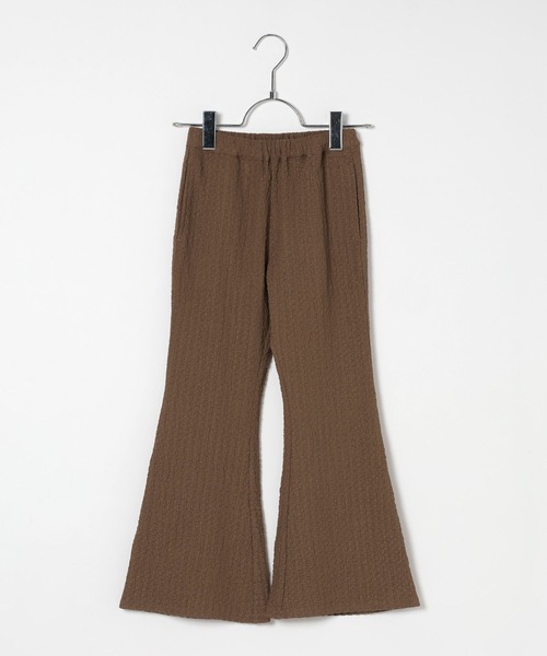 BAYFLOW（ベイフロー）の「[セットアップで着用可能☆]楊柳フレアパンツ(KIDS)（その他パンツ・キッズ・ブラウン/ブラック・110cm/130cm/150cm）」の4枚目の写真