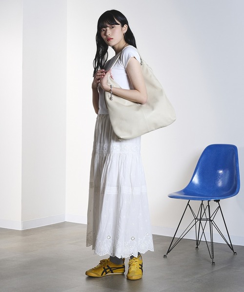 ROSE BUD（ローズバッド）の「EMBROIDERY LACE LONG SKIRT（スカート・レディース・ホワイト/ブラウン・ONE SIZE）」の15枚目の写真
