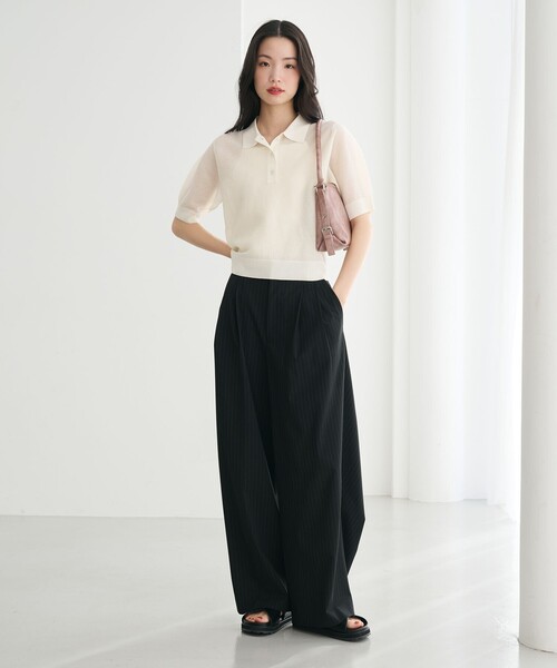 H BEAUTY&amp;YOUTH ポロニット BEAUTY&YOUTH UNITED ARROWS - 新品未使用 タグ付き H BEAUTY&YOUTH