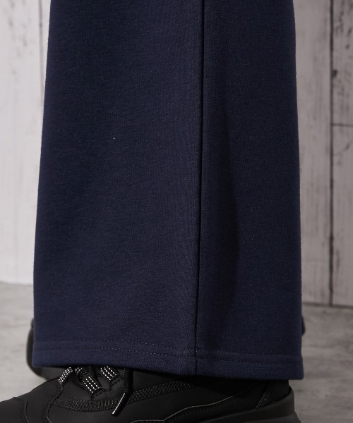 GORGE(ゴージ)の「《ワイドシルエット×ロゴ刺繍》スウェットパンツ/ストリート/春夏秋/全3色(スウェットパンツ・レディース・ネイビー/オートミール/杢グレー・F)」の5枚目の写真