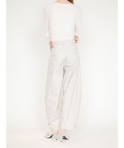 SORIN(ソリン )の「2Way Barrel Leg Pants/2WAY バレルレッグパンツ(その他パンツ・レディース・オフホワイト/ライトグレー/ベージュ・38/36)」の16枚目の写真