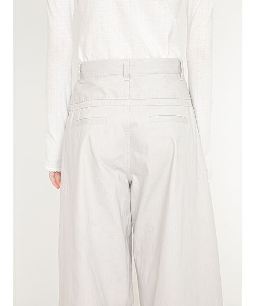 SORIN(ソリン )の「2Way Barrel Leg Pants/2WAY バレルレッグパンツ(その他パンツ・レディース・オフホワイト/ライトグレー/ベージュ・38/36)」の9枚目の写真