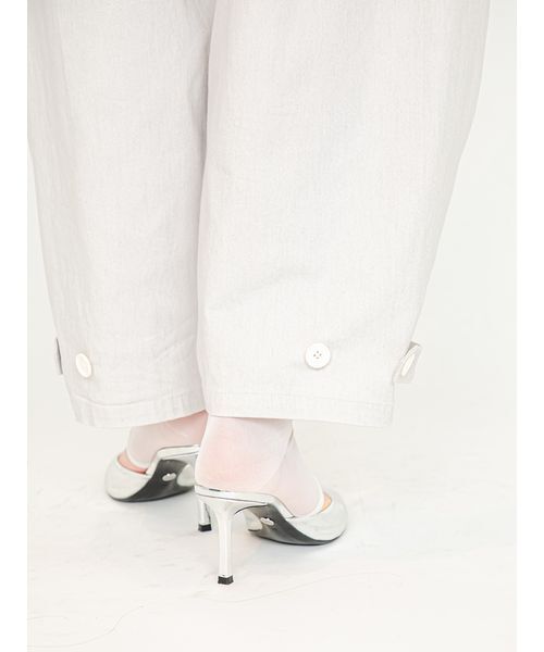 SORIN(ソリン )の「2Way Barrel Leg Pants/2WAY バレルレッグパンツ(その他パンツ・レディース・オフホワイト/ライトグレー/ベージュ・38/36)」の10枚目の写真