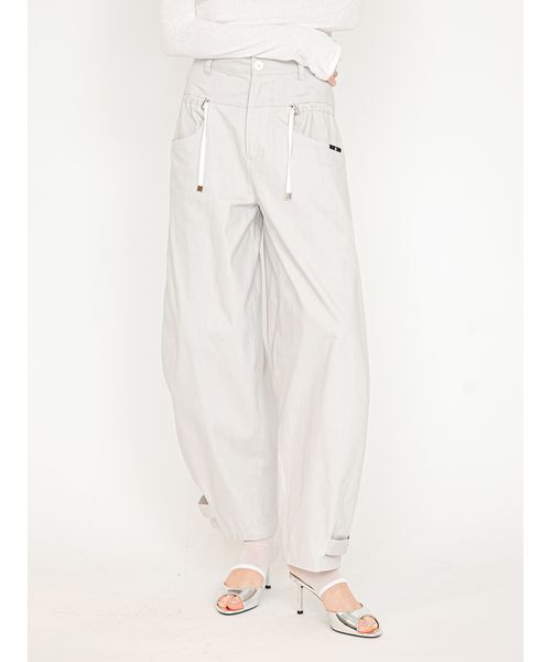 SORIN(ソリン )の「2Way Barrel Leg Pants/2WAY バレルレッグパンツ(その他パンツ・レディース・オフホワイト/ライトグレー/ベージュ・38/36)」の6枚目の写真